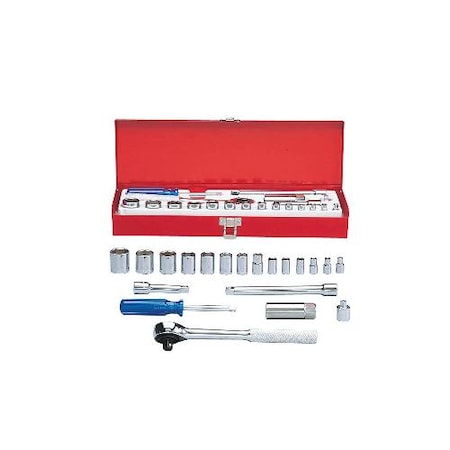 Martin Set, Skt, 3/8, 6Pt, Mix, 20Pc, M-Box, B20K